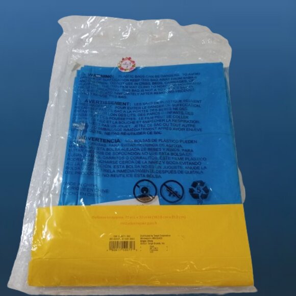 Sun Squad Inflatable Pool Lounge Float with Built In Pillow 5' 7 1/2" Aqua Blue - Picture 3 of 8